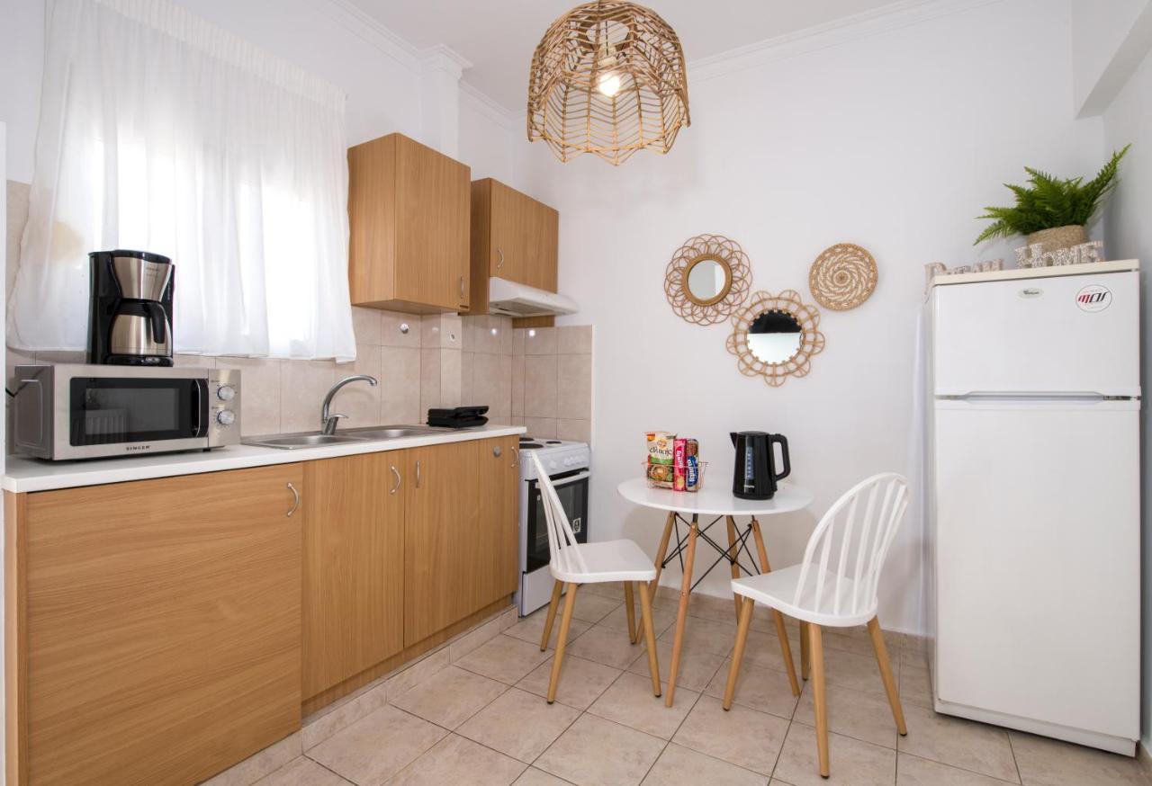 Center Manolia Dream 1 Bedroom Apartment 100M Away From The Beach Khania Eksteriør bilde